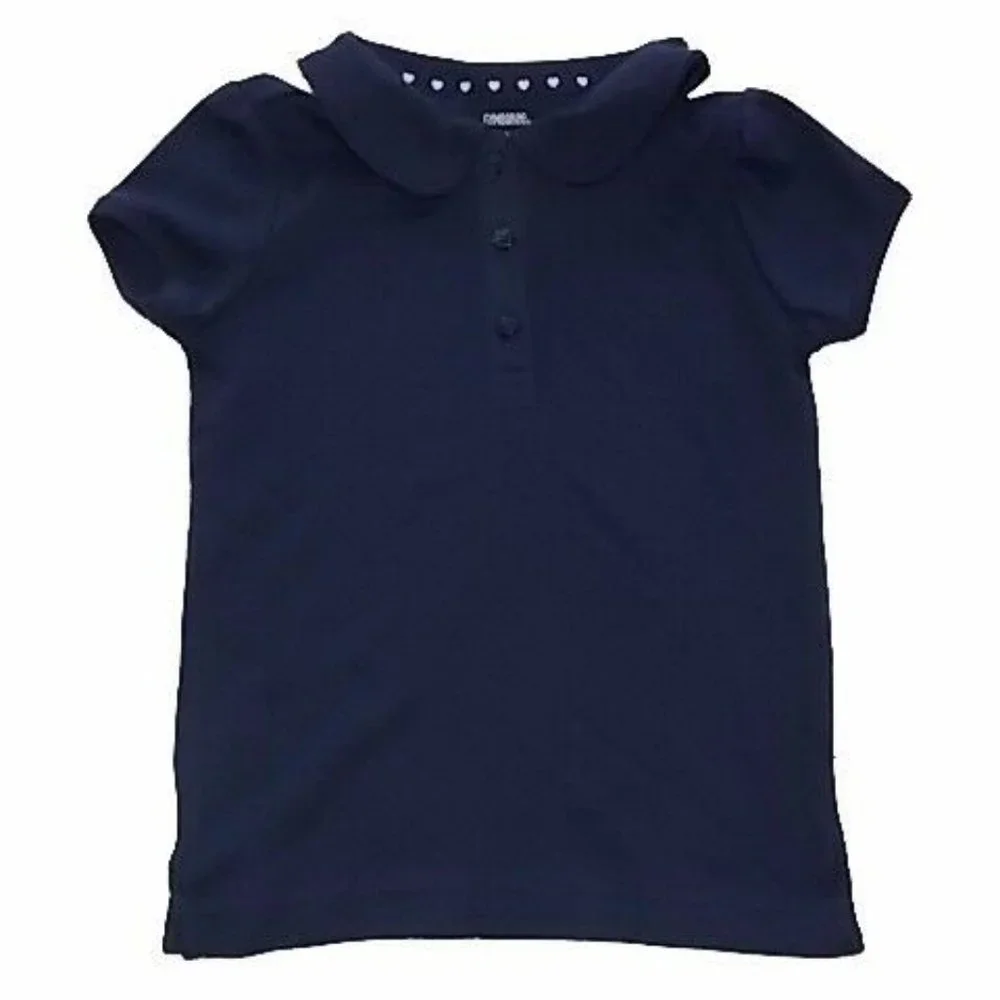 NWT Gymboree Girls Short Sleeve Uniform Polo Shirt Top